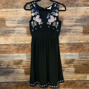 Modcloth Geode embroidered dress Sz.XS